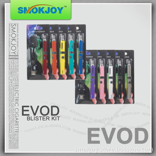 Smokjoy High Quality Ecig Kits, E Cig Kit Evod Blister
